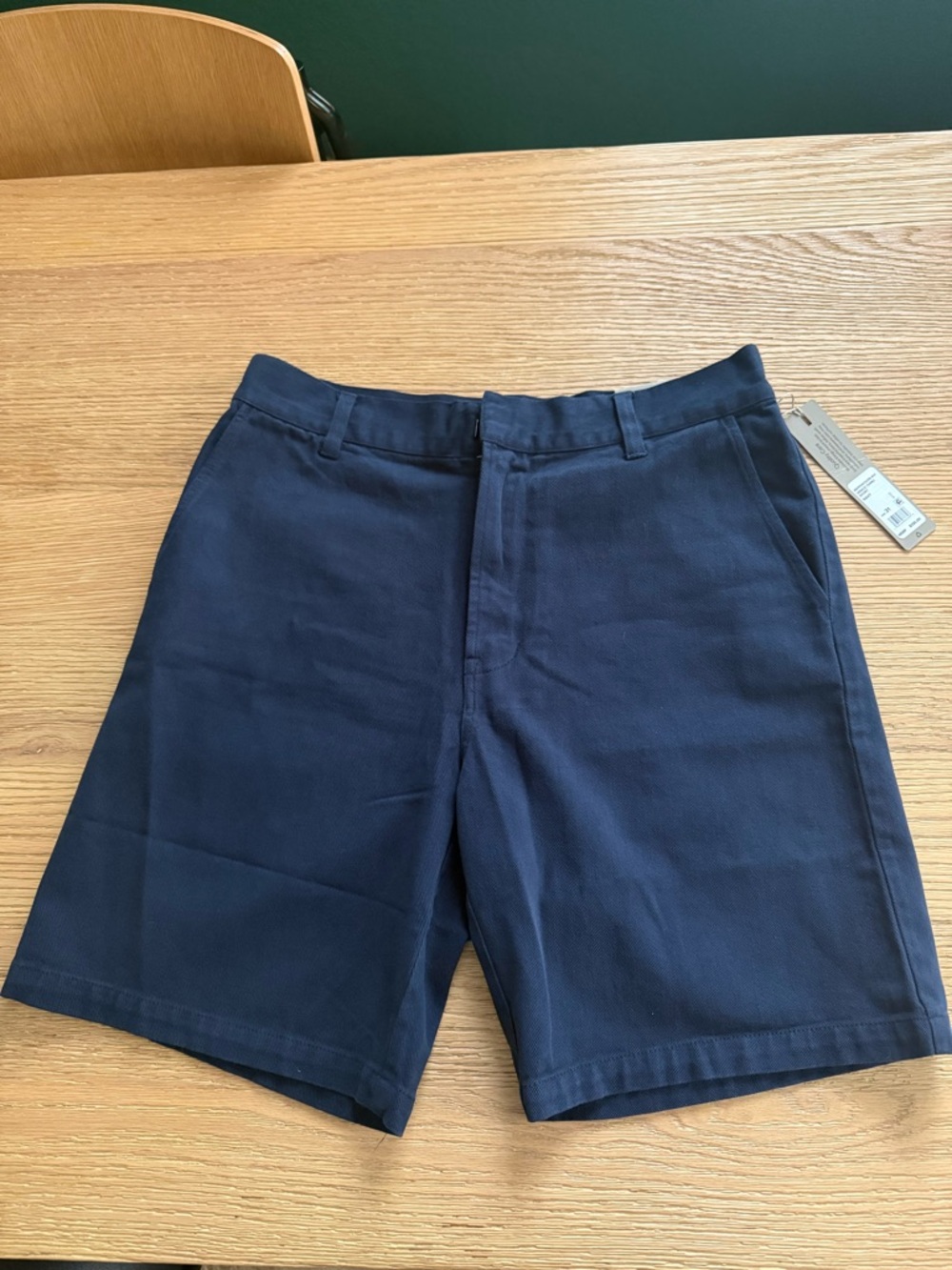 NWT Hudson Men's Navy Casual Chino Shorts